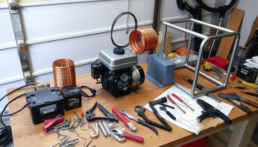 DIY generator components