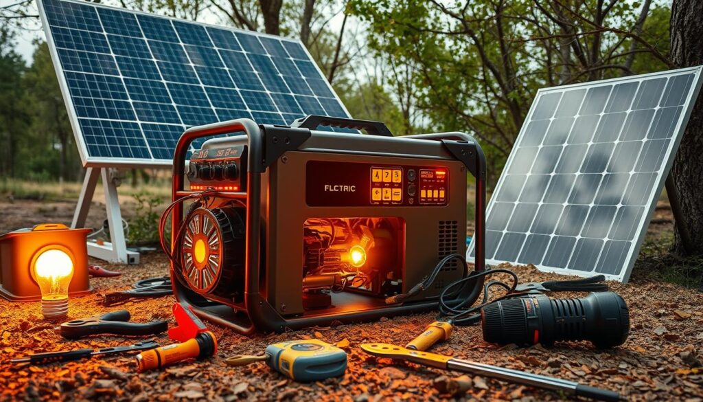 LED integration for off-grid electricity LED integration for off-grid electricity
