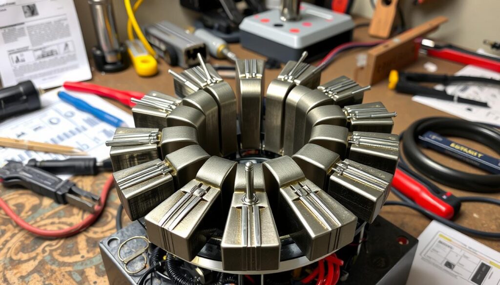 Magnet assembly for DIY electric generator Magnet assembly for DIY electric generator